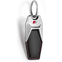 Audi 3181900700 Llavero S-Line metal piel colgante Keyring